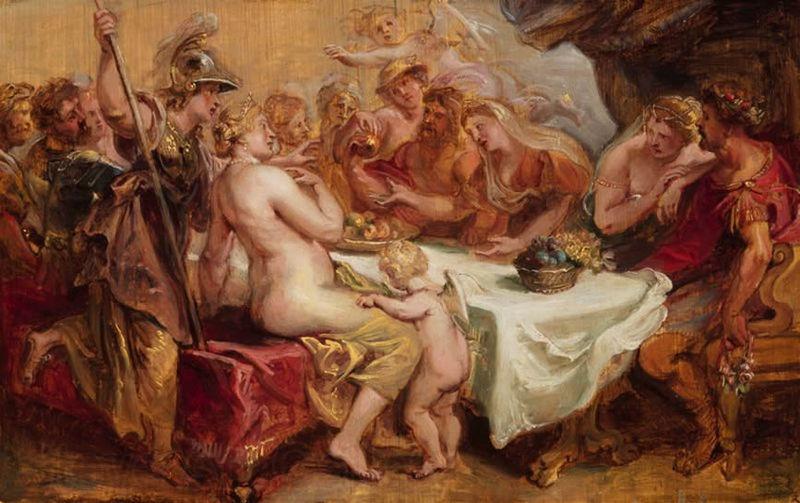 Peter Paul Rubens The Wedding of Peleus and Thetis Norge oil painting art
